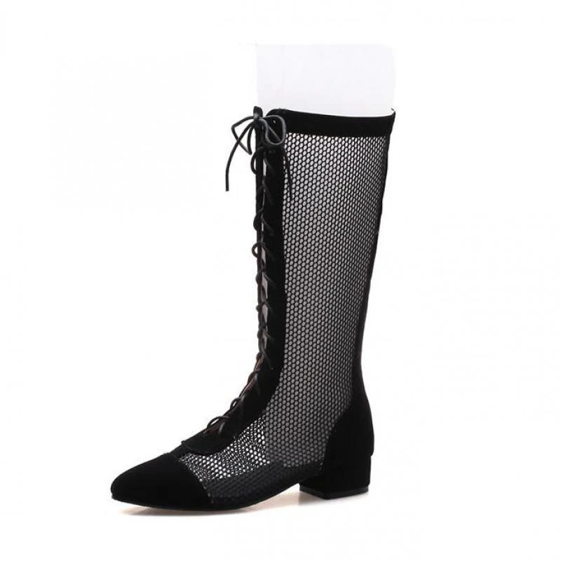 Cross Strap Sipper High Tube Cool Boots Breathless Hollowed Out Women Boots Mesh
Cross Strap Sipper High Tube Cool Boots Breathless Hollowed Out Women Boots Mesh