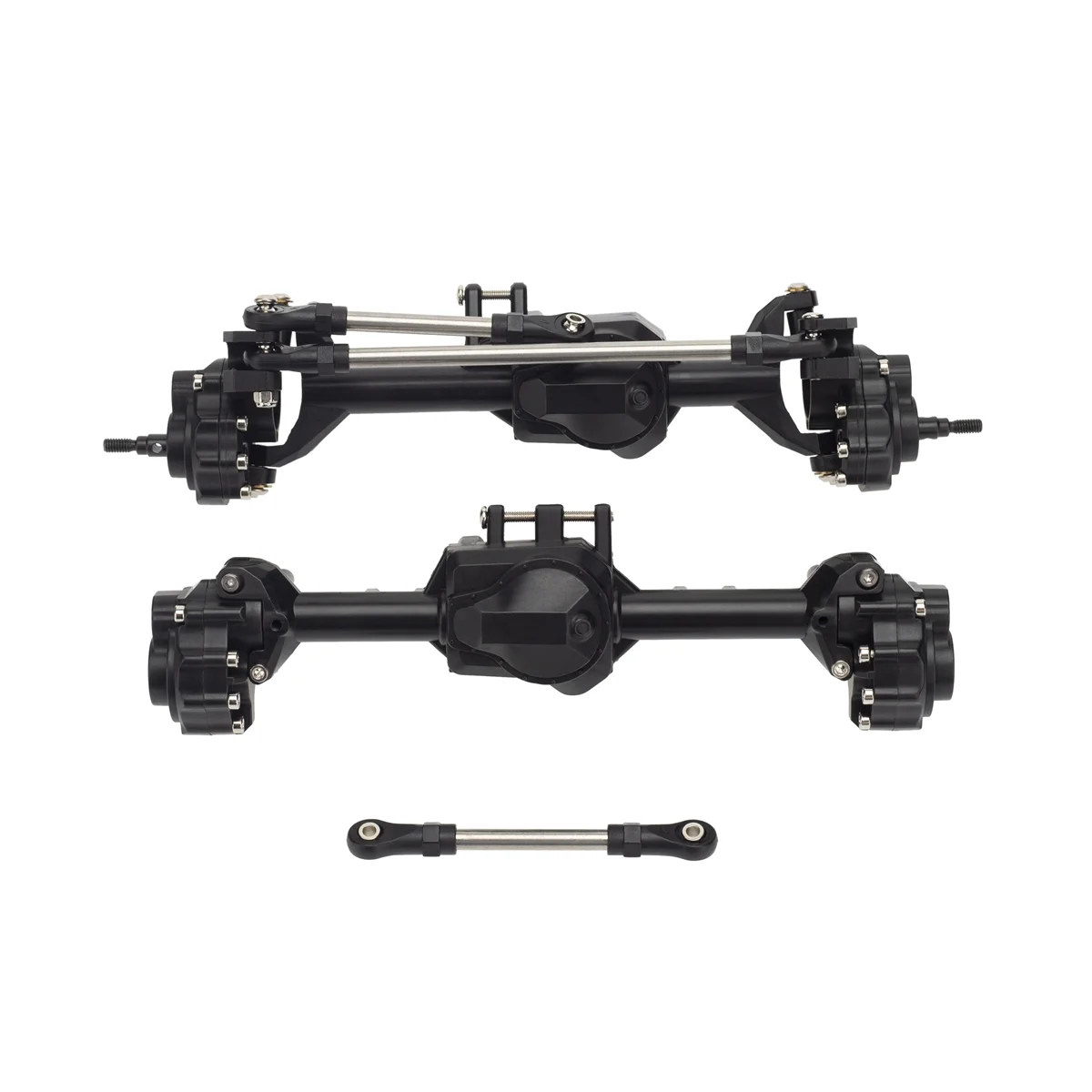 Metal Integrated Front and Rear Portal Axle Housing Set for TRX4 -4 1/10 RC Crawler Car Upgrade Parts
Metal Integrated Front and Rear Portal Axle Housing Set for TRX4 -4 1/10 RC Crawler Car Upgrade Parts