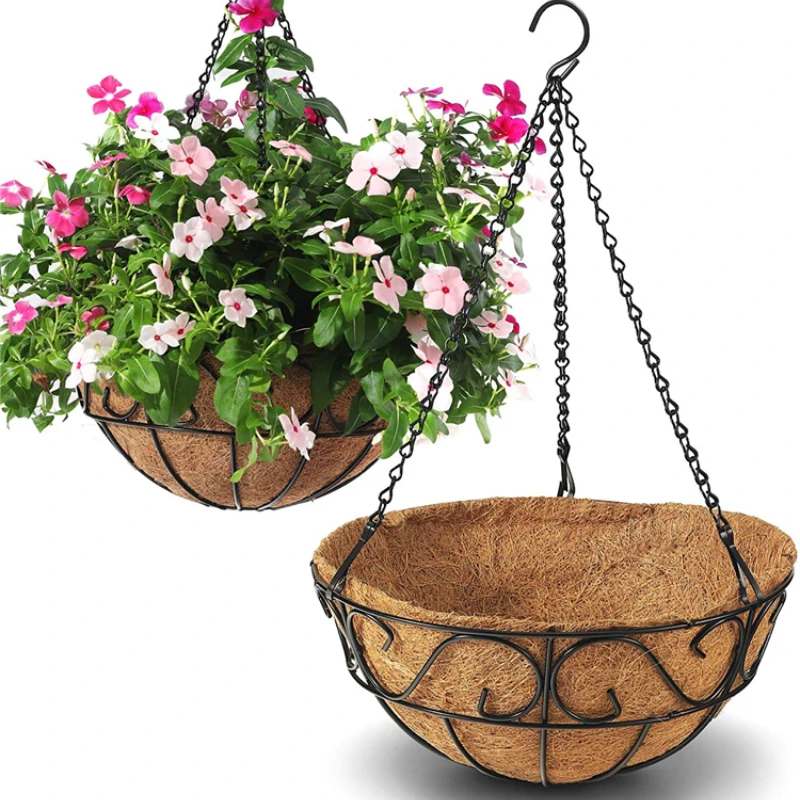 Hanging Basket 50 Baskets 16" Uk Grid Cane Cone Coco Rope Woven Liner White Ratan Chain 16'' Cheap Rustic Liners 18 In 4 Inch
Hanging Basket 50 Baskets 16" Uk Grid Cane Cone Coco Rope Woven Liner White Ratan Chain 16'' Cheap Rustic Liners 18 In 4 Inch