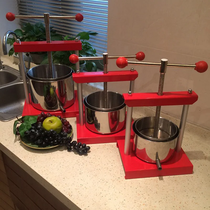 Cheese Tincture Herb Fruit Wine Manual Press Extractor Stainless Steel Barrels Press Machine for Juice, Vegetable,Wine,Olive
Cheese Tincture Herb Fruit Wine Manual Press Extractor Stainless Steel Barrels Press Machine for Juice, Vegetable,Wine,Olive