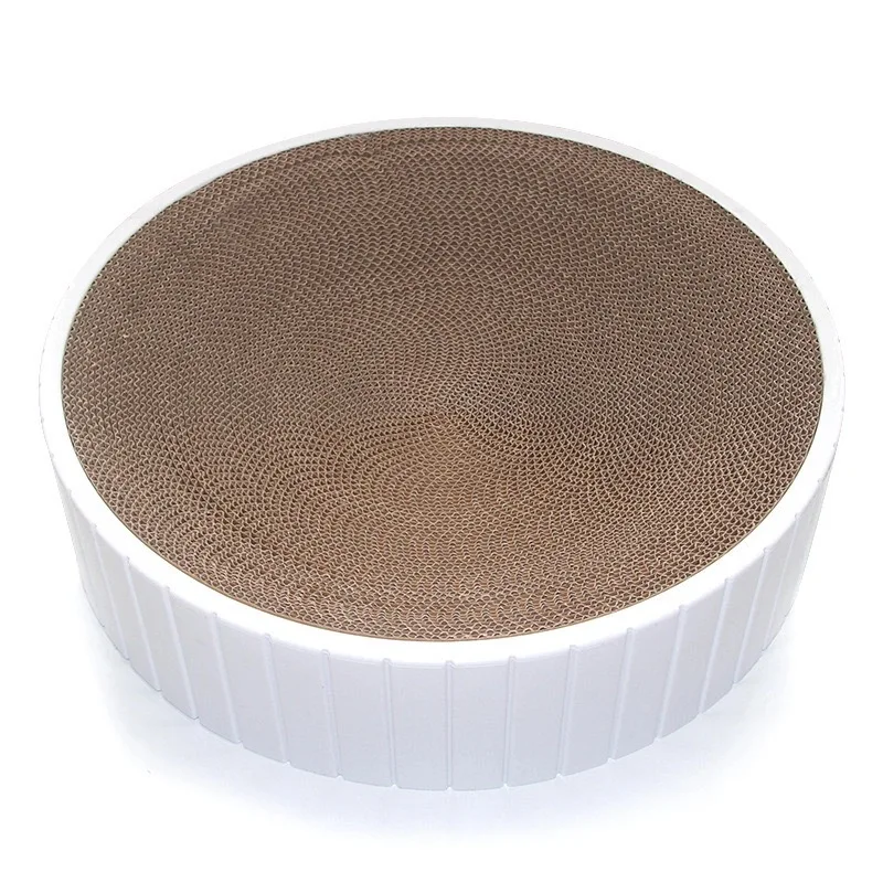 Cat Scratcher Round Grinding Claws Cardboard Corrugated Paper Wear Resistant Scratcher Pad Relaxing Cat Bed Supplies Replaceable
Cat Scratcher Round Grinding Claws Cardboard Corrugated Paper Wear Resistant Scratcher Pad Relaxing Cat Bed Supplies Replaceable