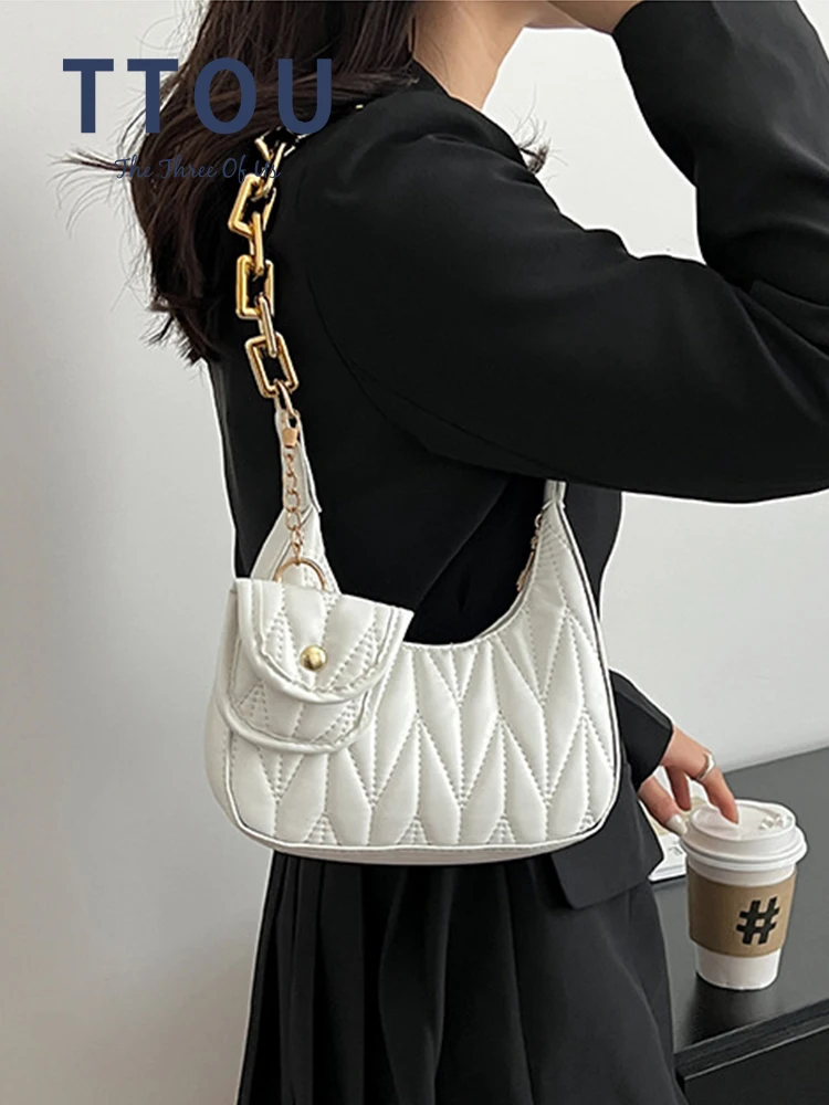 Fashion Women Shoulder Bags with Coin Purse Designer Klein Blue Lady Handbags Luxury Pu Leather Chain Small Tote Underarm Bag
Fashion Women Shoulder Bags with Coin Purse Designer Klein Blue Lady Handbags Luxury Pu Leather Chain Small Tote Underarm Bag