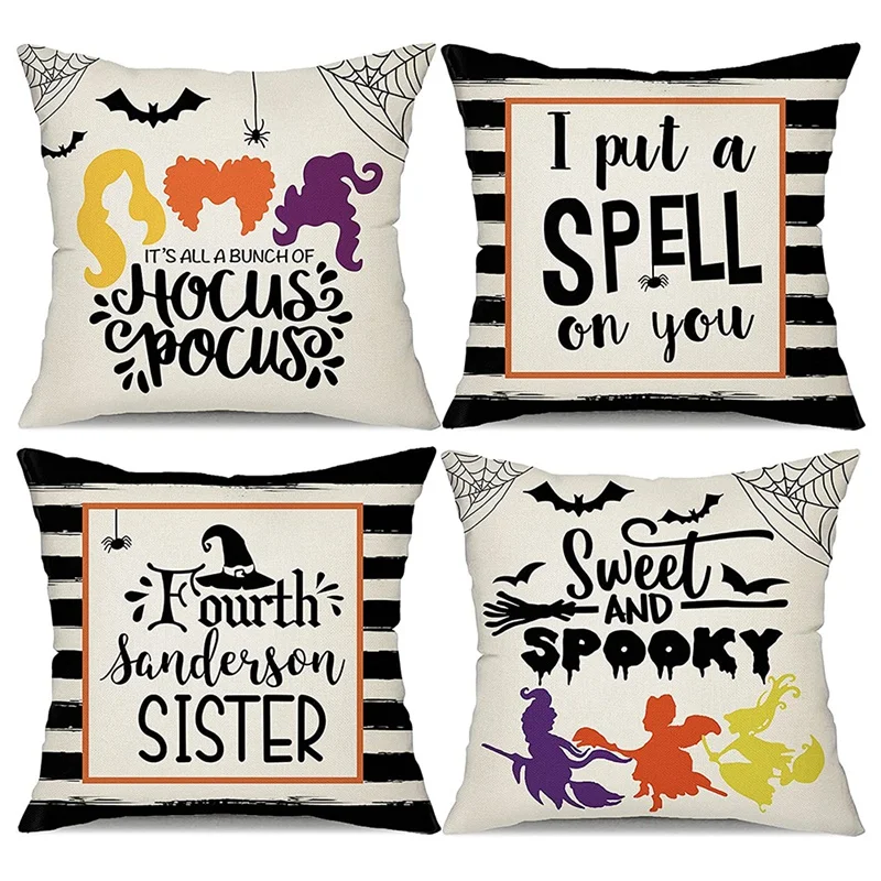 Halloween Throw Pillow Covers 18X18,Cushion Case Decorations Farmhouse Outdoor For Farmhouse Home Decor
Halloween Throw Pillow Covers 18X18,Cushion Case Decorations Farmhouse Outdoor For Farmhouse Home Decor