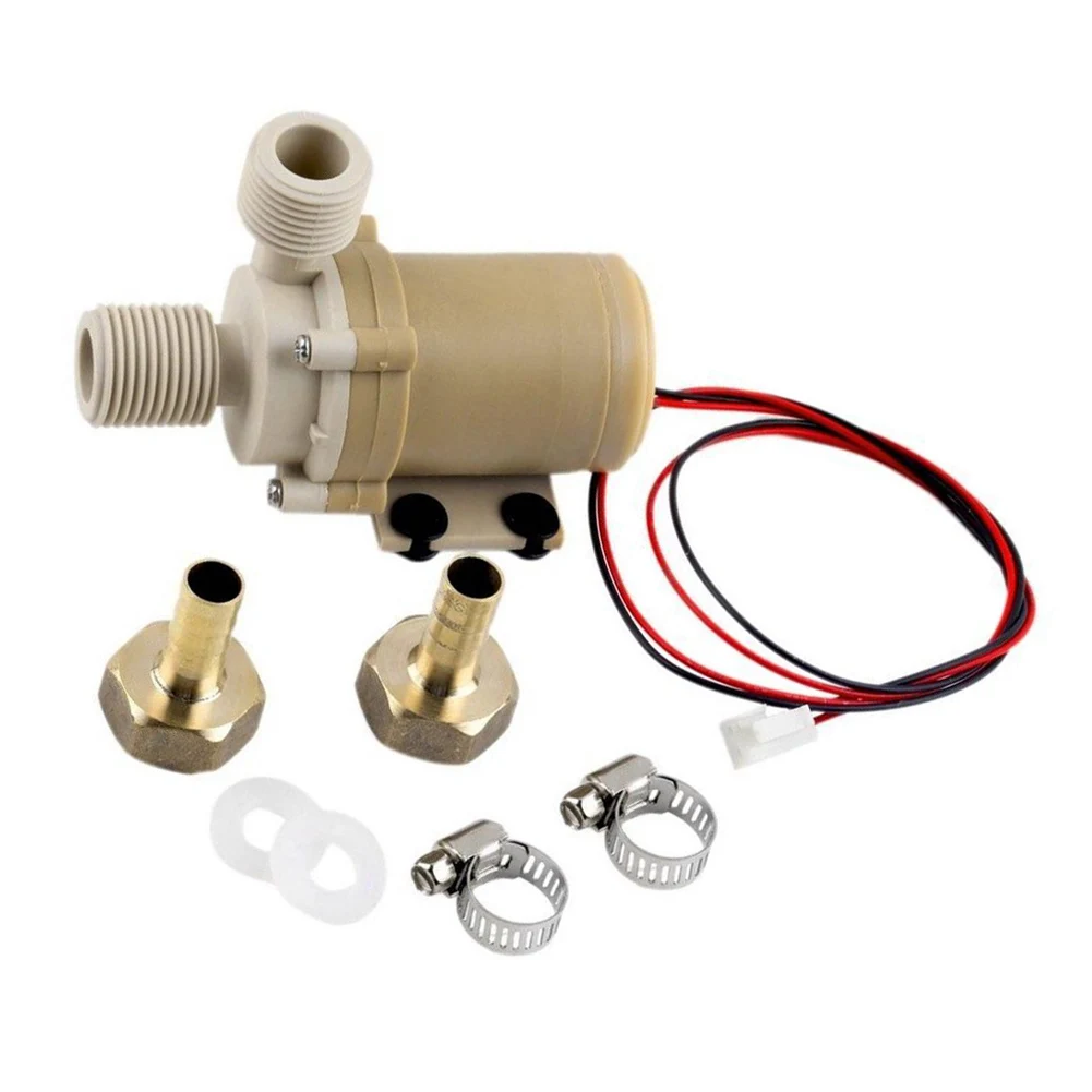 DC12V 100°C Solar Hot/Cooling Water Circulation Pump Food Grade Silent Coupler 1/2" Male Thead 8L/Min Amphibious Pump
DC12V 100°C Solar Hot/Cooling Water Circulation Pump Food Grade Silent Coupler 1/2" Male Thead 8L/Min Amphibious Pump