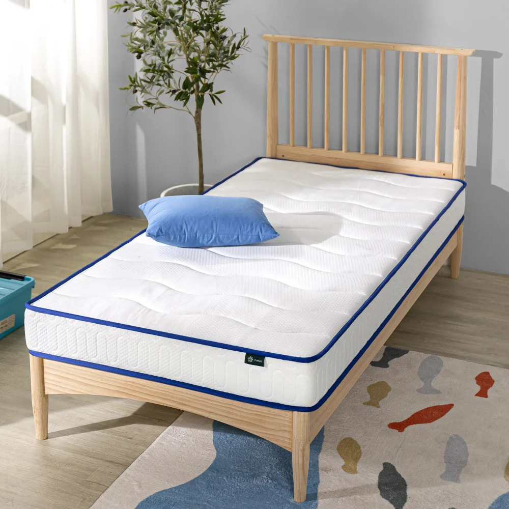 6” Essential Innerspring Mattress, Twin Full Tatami Mat Bedroom Furniture Mattress Memory Foam
6” Essential Innerspring Mattress, Twin Full Tatami Mat Bedroom Furniture Mattress Memory Foam