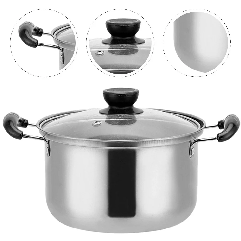 Pot Soup Kitchen Cooking Stainless Steel Noodlespan Instant Warmer Butterporridge Japanese Saucemini Ramen Saucepot Pasta
Pot Soup Kitchen Cooking Stainless Steel Noodlespan Instant Warmer Butterporridge Japanese Saucemini Ramen Saucepot Pasta