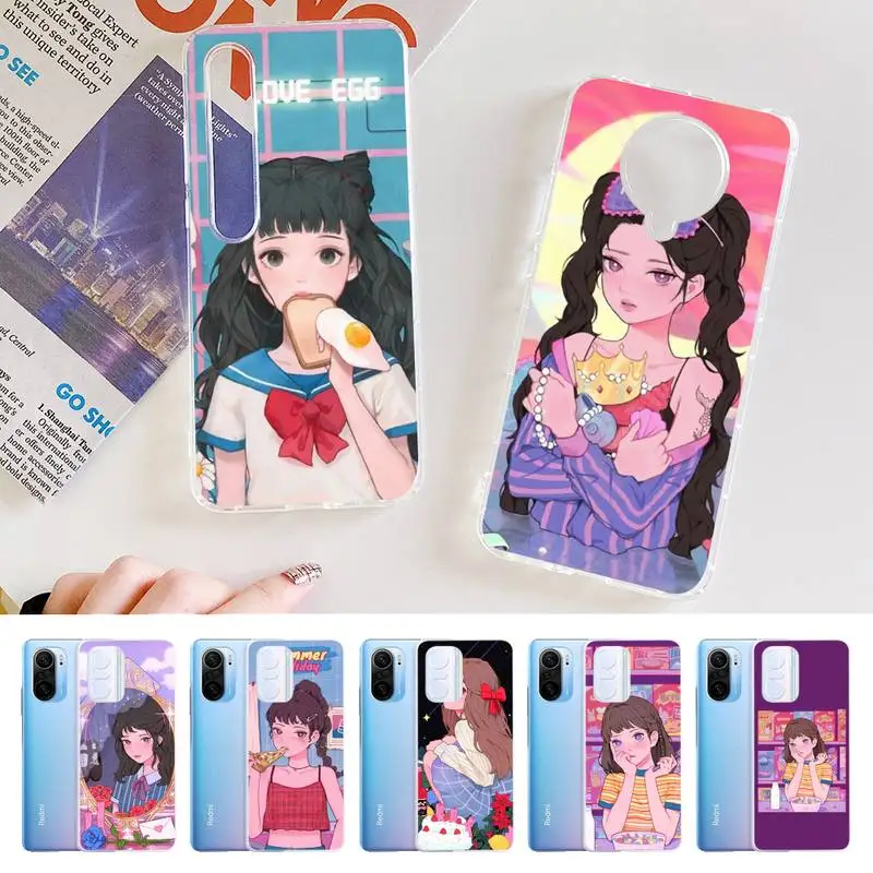 Kawaii Japanese Anime illustration Girl Phone Case for Samsung S21 A10 for Redmi Note 7 9 for Huawei P30Pro Honor 8X 10i cover
Kawaii Japanese Anime illustration Girl Phone Case for Samsung S21 A10 for Redmi Note 7 9 for Huawei P30Pro Honor 8X 10i cover