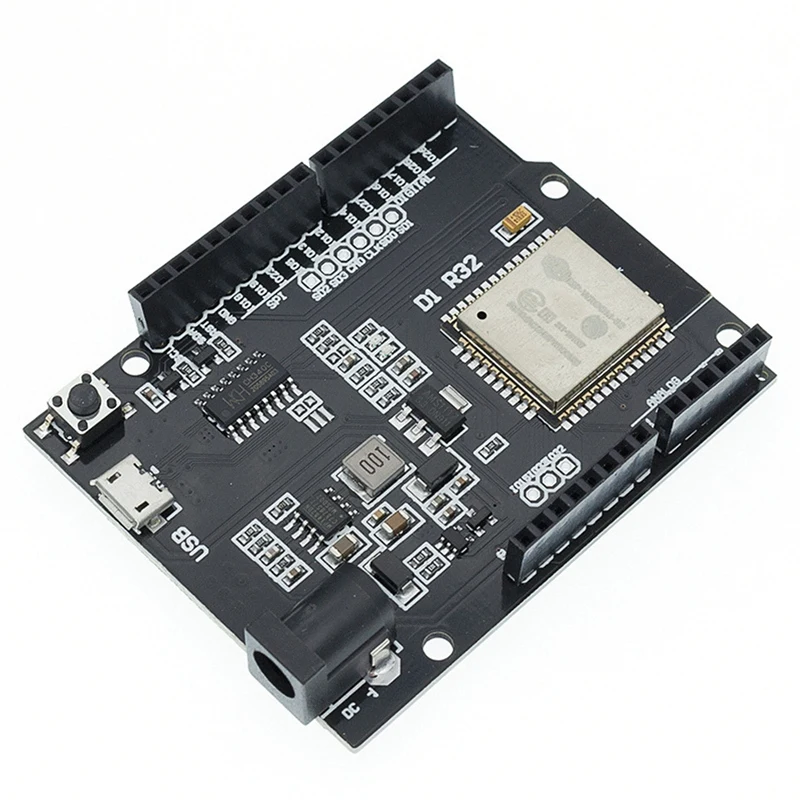 Для D1 ESP32 ESP-32 Wifi Bluetooth 4 Мб Flash для UNO D1 R32 Board Module CH340 CH340G макетная плата для Arduino
Для D1 ESP32 ESP-32 Wifi Bluetooth 4 Мб Flash для UNO D1 R32 Board Module CH340 CH340G макетная плата для Arduino