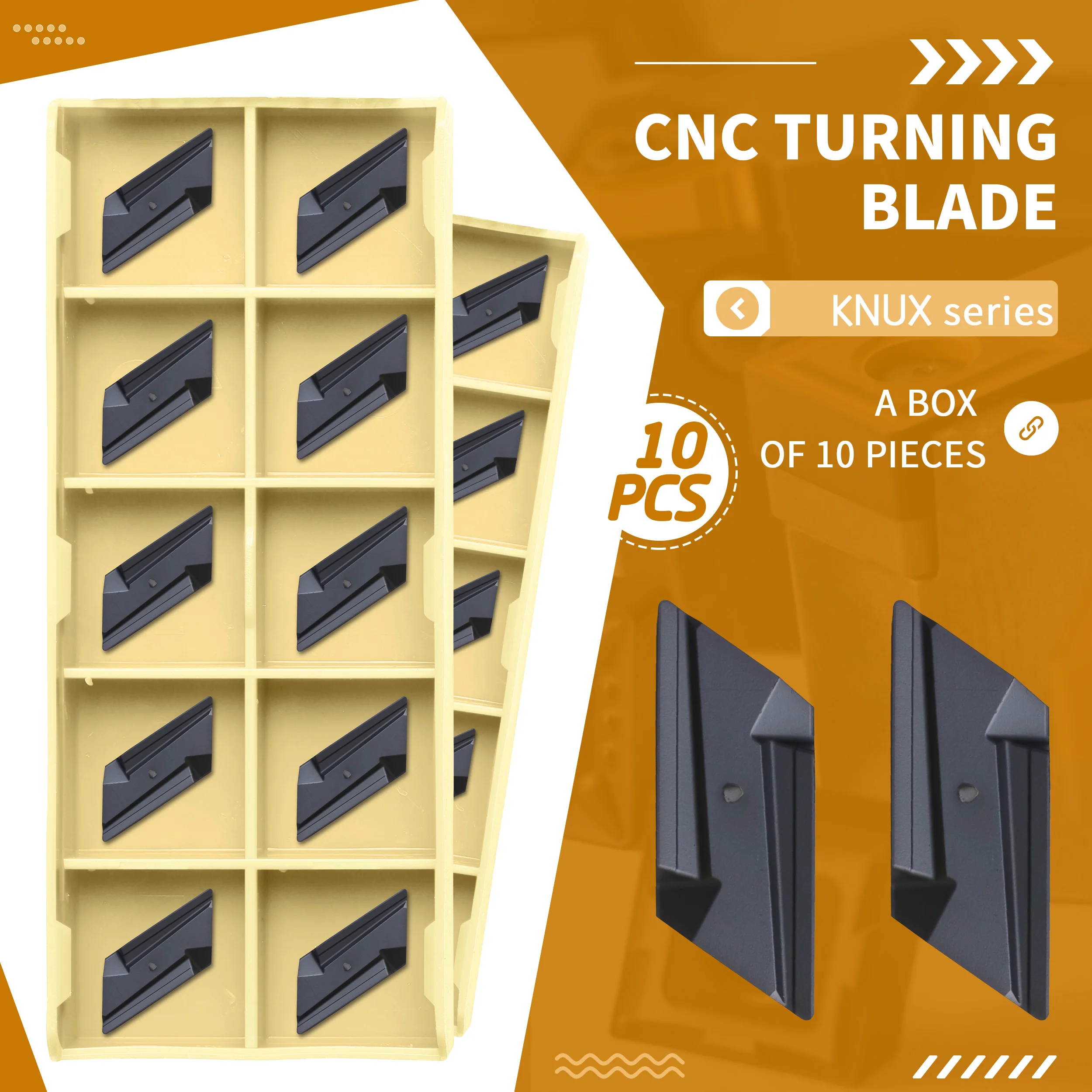 KNUX160405R-11 NK9018 CNC Lathe Turning Tools Milling Machining Carbide Cut Inserts High Temperature Resistance Coating Durable
KNUX160405R-11 NK9018 CNC Lathe Turning Tools Milling Machining Carbide Cut Inserts High Temperature Resistance Coating Durable