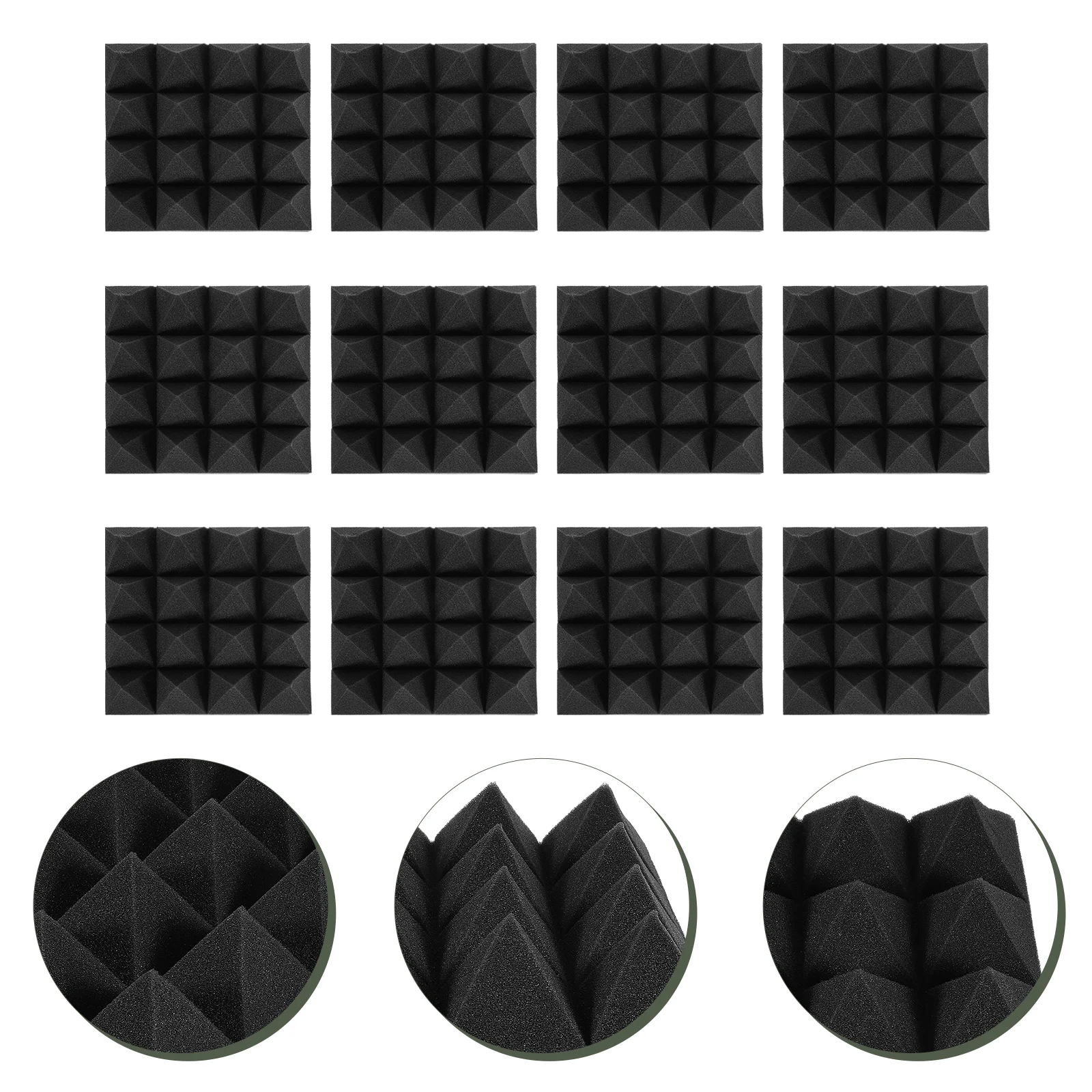 Soundpanels Acoustic Studio Wall Panel Boards Soundproofing Absorbing Soundproof Noise Insulation Deadening Wedges Blocking
Soundpanels Acoustic Studio Wall Panel Boards Soundproofing Absorbing Soundproof Noise Insulation Deadening Wedges Blocking