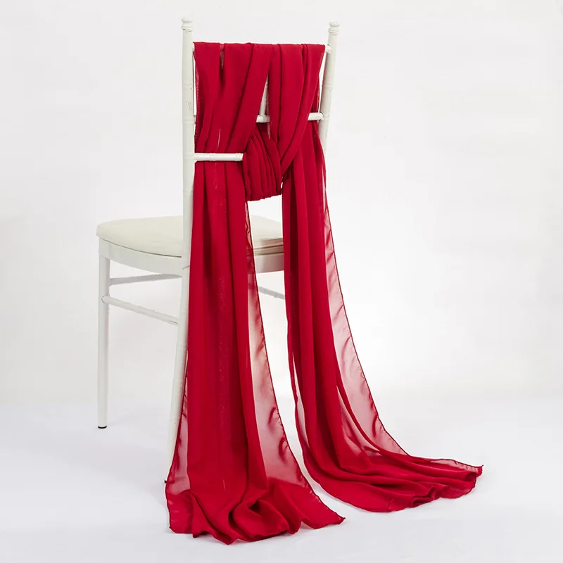 1pc 70x300cm Chair Sashes Chiavari Chiffon For Banquet Wedding Party Reception Decoration Chaise Mariage Northern Europe Table
1pc 70x300cm Chair Sashes Chiavari Chiffon For Banquet Wedding Party Reception Decoration Chaise Mariage Northern Europe Table