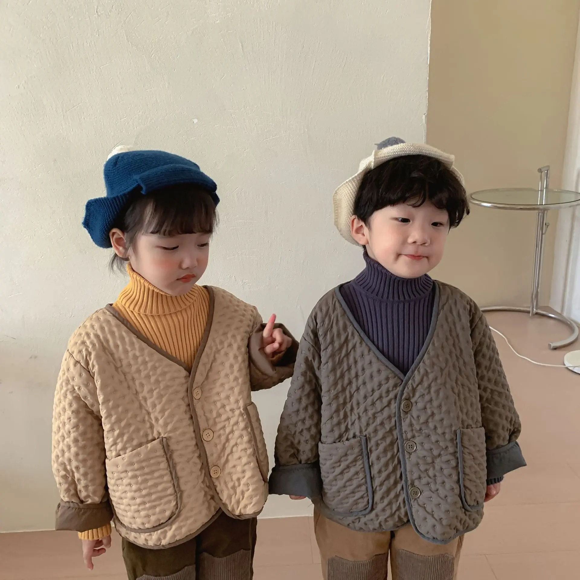 2022 Autumn Winter New Children Pocket Cotton Coat Girl Toddler Long Sleeve Cardigan Tops Boy Baby Casual Jackets Kid Clothing
2022 Autumn Winter New Children Pocket Cotton Coat Girl Toddler Long Sleeve Cardigan Tops Boy Baby Casual Jackets Kid Clothing