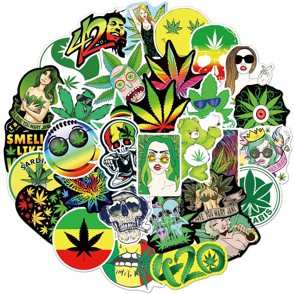 10/30/50PCS Spoof Figure Leaf Smoking Sticker for Luggage Laptop IPad Skateboard Motorcycle Waterproof Sticker Wholesale
10/30/50PCS Spoof Figure Leaf Smoking Sticker for Luggage Laptop IPad Skateboard Motorcycle Waterproof Sticker Wholesale