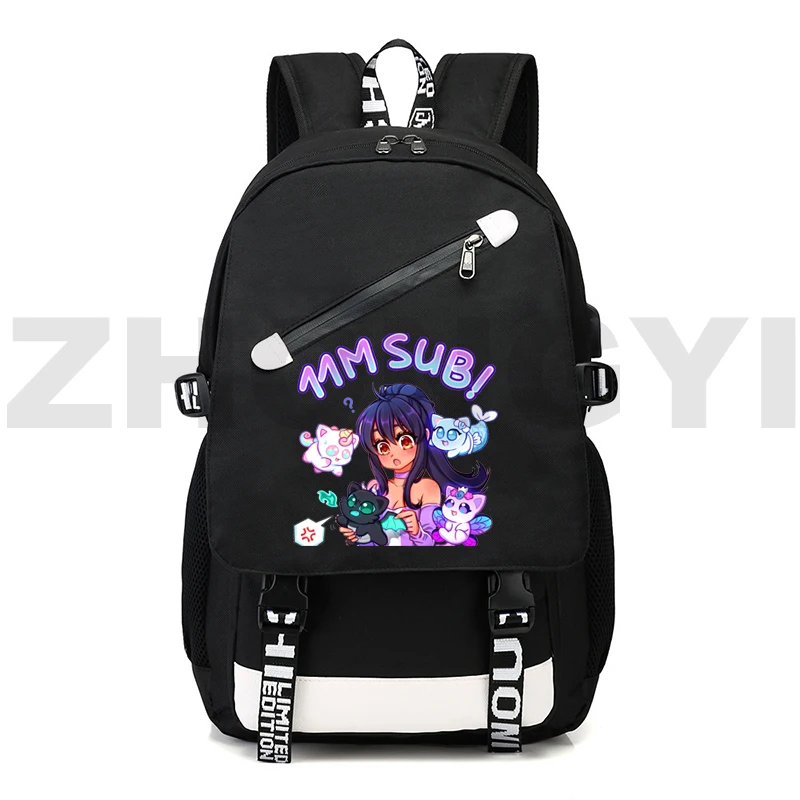 Модный холщовый рюкзак Aphmau Merch для женщин, черный школьный ранец на молнии с рисунком кота и аниме, сумка для подростков
Модный холщовый рюкзак Aphmau Merch для женщин, черный школьный ранец на молнии с рисунком кота и аниме, сумка для подростков
