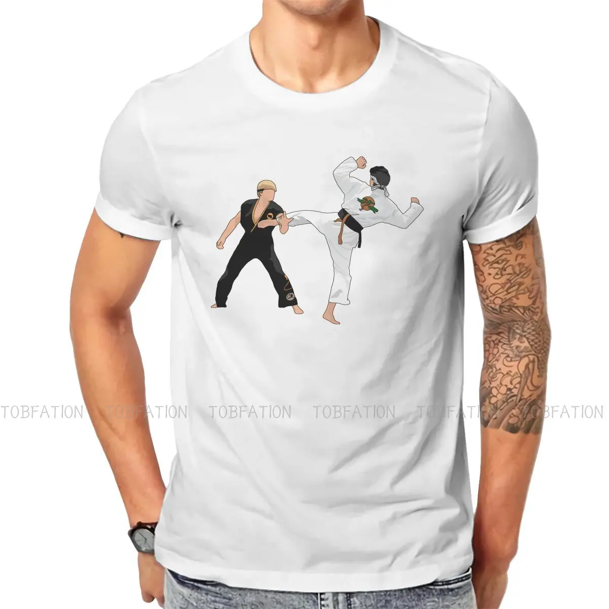 Cobra Kai Johnny Vs Daniel Tshirt Vintage Fashion Men's Streetwear Tops Big Size Cotton O-Neck T Shirt
Cobra Kai Johnny Vs Daniel Tshirt Vintage Fashion Men's Streetwear Tops Big Size Cotton O-Neck T Shirt