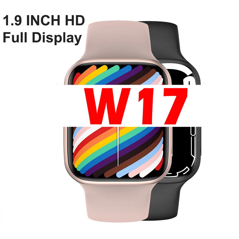 

W17 Smartwatch 1.9inch Full Display Smart Watch Series 7 45MM Bluetooth Call Heart Rate Tracker Sleep Tracker PK W27 W37