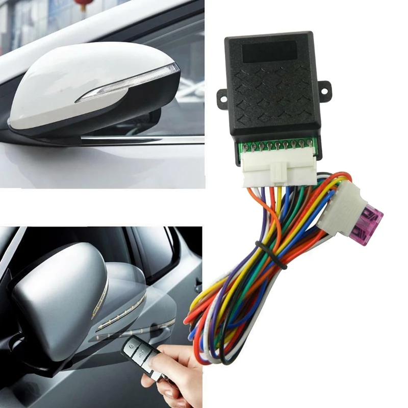 Auto Fold Unfold Side Mirror Rear View Mirror Folding Closer System Modules Universal Car
Auto Fold Unfold Side Mirror Rear View Mirror Folding Closer System Modules Universal Car