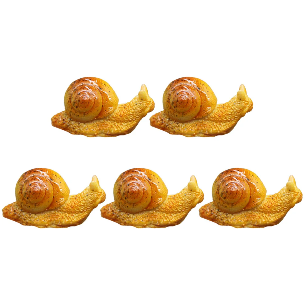 5 Pcs Simulation Little Snail Vintage Decor Home Miniature Fairy Figurines Crafts
5 Pcs Simulation Little Snail Vintage Decor Home Miniature Fairy Figurines Crafts