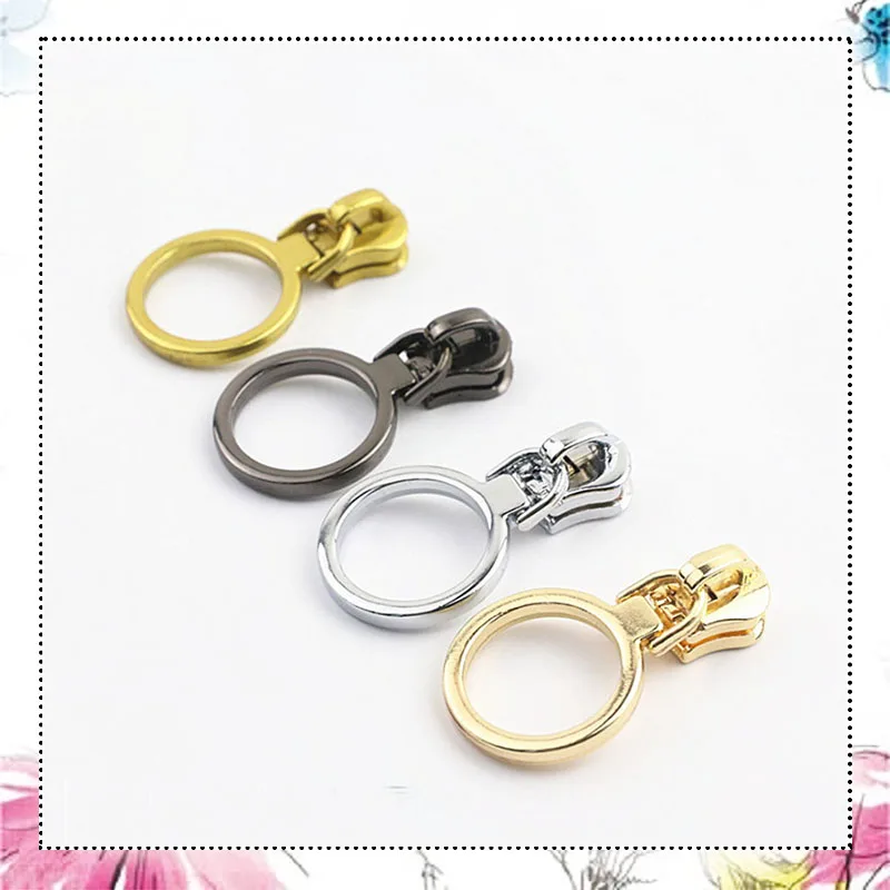 30Pcs Ring Zipper Puller for 5# Metal Zippers Tape O Ring Colors Decorative Zips Slider Zip Repair Kit DIY Sewing Accessories
30Pcs Ring Zipper Puller for 5# Metal Zippers Tape O Ring Colors Decorative Zips Slider Zip Repair Kit DIY Sewing Accessories