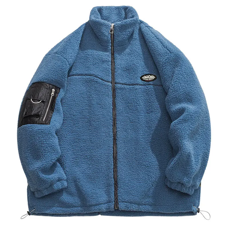 Winter Men Parkas Jackets Streetwear Hip Hop Sleeve Pocket Fuzzy Fluffy Fleece Thick Warm Coats Harajuku Fashion Casual Jacket
Winter Men Parkas Jackets Streetwear Hip Hop Sleeve Pocket Fuzzy Fluffy Fleece Thick Warm Coats Harajuku Fashion Casual Jacket
