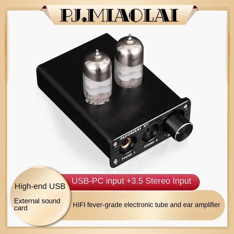 M1 Fever Vacuum Tube HiFi Headphone Amplifier Electronic Tube Liner Headphone Amplifier Earphone Power Amplifier Computer USB So
M1 Fever Vacuum Tube HiFi Headphone Amplifier Electronic Tube Liner Headphone Amplifier Earphone Power Amplifier Computer USB So