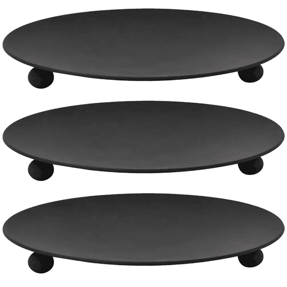 Holder Plate Iron Pillar Stand Candlestick Tray Holders Candlesplates Black Metal Wax Jar Tealight Rustic Votive Decorative
Holder Plate Iron Pillar Stand Candlestick Tray Holders Candlesplates Black Metal Wax Jar Tealight Rustic Votive Decorative
