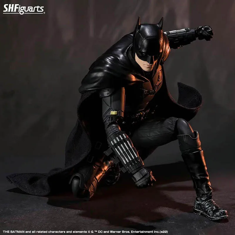 BANDAI S.H. Фигуртс Бэтмен 15,5 см SHF фигурки из коллекции Аниме 2022 Роберт Паттинсон модель Бэтмена игрушка подарок
BANDAI S.H. Фигуртс Бэтмен 15,5 см SHF фигурки из коллекции Аниме 2022 Роберт Паттинсон модель Бэтмена игрушка подарок