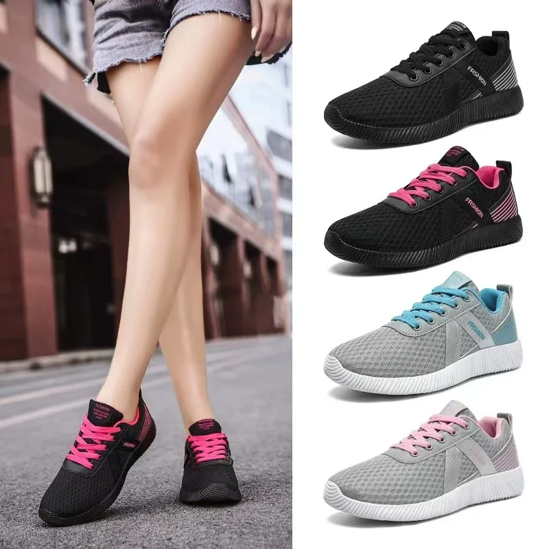 Women Sneakers 2022 Flats Casual Sport Shoe Woman Lace-Up Summer Mesh Light Breathable Walking Shoes zapatillas deportivas mujer
Women Sneakers 2022 Flats Casual Sport Shoe Woman Lace-Up Summer Mesh Light Breathable Walking Shoes zapatillas deportivas mujer