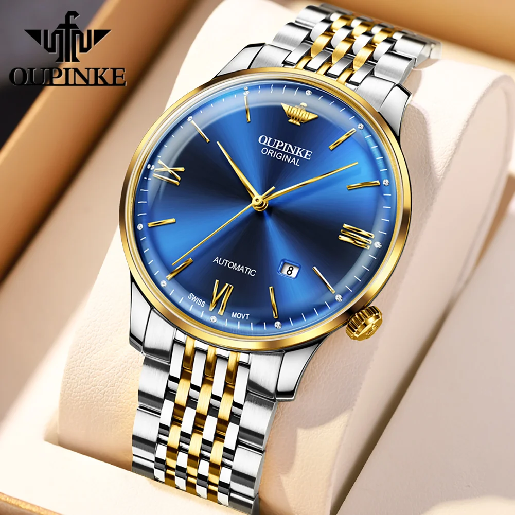 OUPINKE Fashion Automatic Movement Brand Authentic Top Ten Men's Watches Men's Automatic Mechanical waterproof Watches
OUPINKE Fashion Automatic Movement Brand Authentic Top Ten Men's Watches Men's Automatic Mechanical waterproof Watches