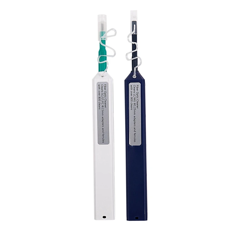 6Pcs FTTH Optical Fiber Pen Cleaner Tool Cleaning 2.5Mm LC MU 1.25Mm SC FC ST Connector Fiber Optic Cleaning Tools
6Pcs FTTH Optical Fiber Pen Cleaner Tool Cleaning 2.5Mm LC MU 1.25Mm SC FC ST Connector Fiber Optic Cleaning Tools