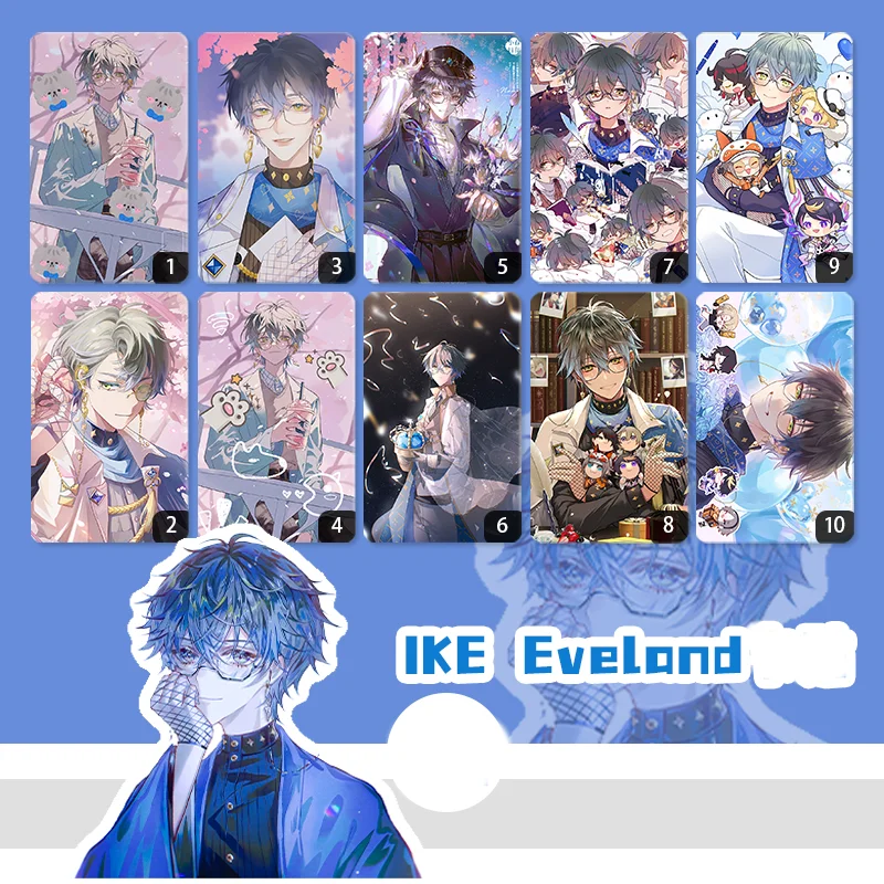 Idol IKE Eveland Toy Sticker Anime Luxiem Cards Stickers Kawaii Toys Hobbies Collect Graffiti Diy Bus Card Sticker Decor Gift
Idol IKE Eveland Toy Sticker Anime Luxiem Cards Stickers Kawaii Toys Hobbies Collect Graffiti Diy Bus Card Sticker Decor Gift
