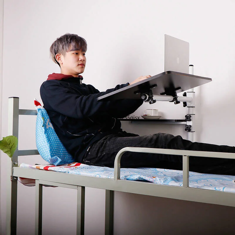Laptop table bed folding lazy student dormitory artifact desk writing small table table simple
Laptop table bed folding lazy student dormitory artifact desk writing small table table simple