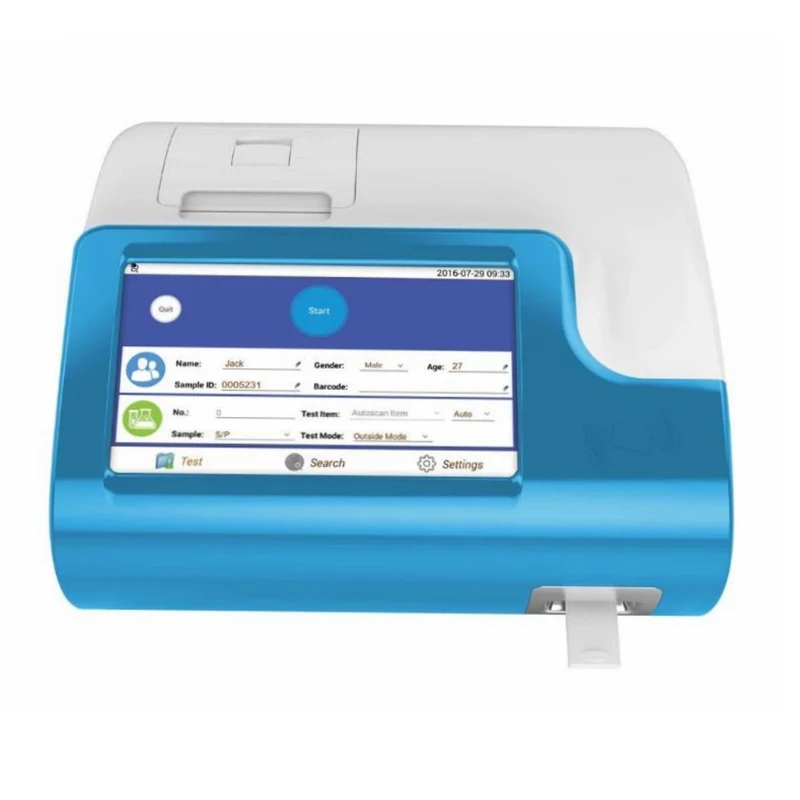 PLUS Top Touch screen immunofluorescence quantitative analyzer hormones analyzer POCT immunoassay analyzer
PLUS Top Touch screen immunofluorescence quantitative analyzer hormones analyzer POCT immunoassay analyzer