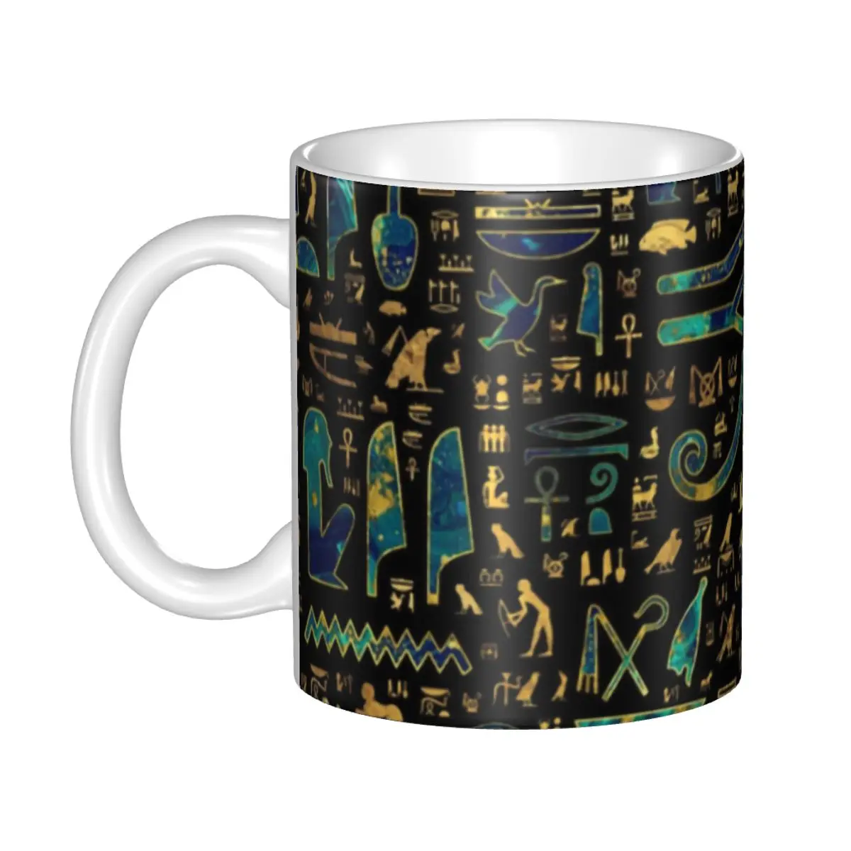 Ancient Egyptian Hieroglyphics Marble And Gold Coffee Mug DIY Personalized Ethnic Egypt Ceramic Milk Tea Mug
Ancient Egyptian Hieroglyphics Marble And Gold Coffee Mug DIY Personalized Ethnic Egypt Ceramic Milk Tea Mug