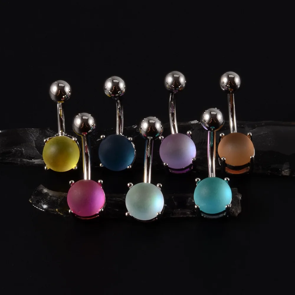 Miqiao 1 Pcs Stainless Steel Navel Ring Fashion Candy Color Navel Buckle Piercing
Miqiao 1 Pcs Stainless Steel Navel Ring Fashion Candy Color Navel Buckle Piercing