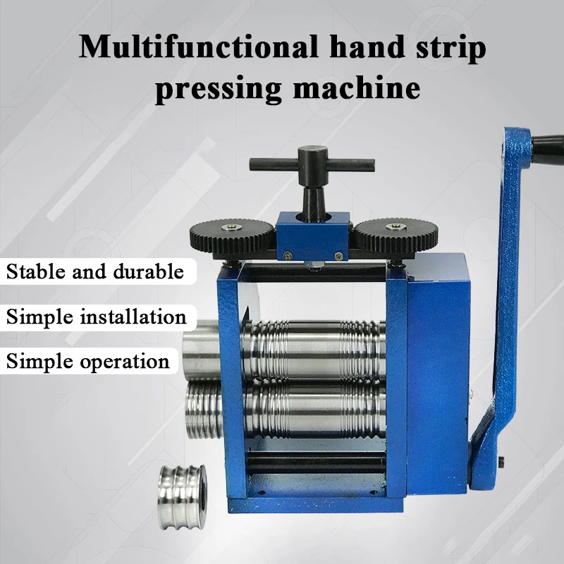 Качественная железная комбинированная роликовая мельница, оборудование для обработки ювелирных изделий, ручная роликовая мельница, инстр... 
Качественная железная комбинированная роликовая мельница, оборудование для обработки ювелирных изделий, ручная роликовая мельница, инстр...