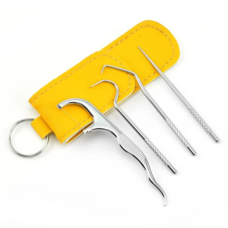 Portable Titanium Toothpick Bag Set Reusable Metal Toothpicks With Holders For Outdoor Picnics And Camping
Portable Titanium Toothpick Bag Set Reusable Metal Toothpicks With Holders For Outdoor Picnics And Camping