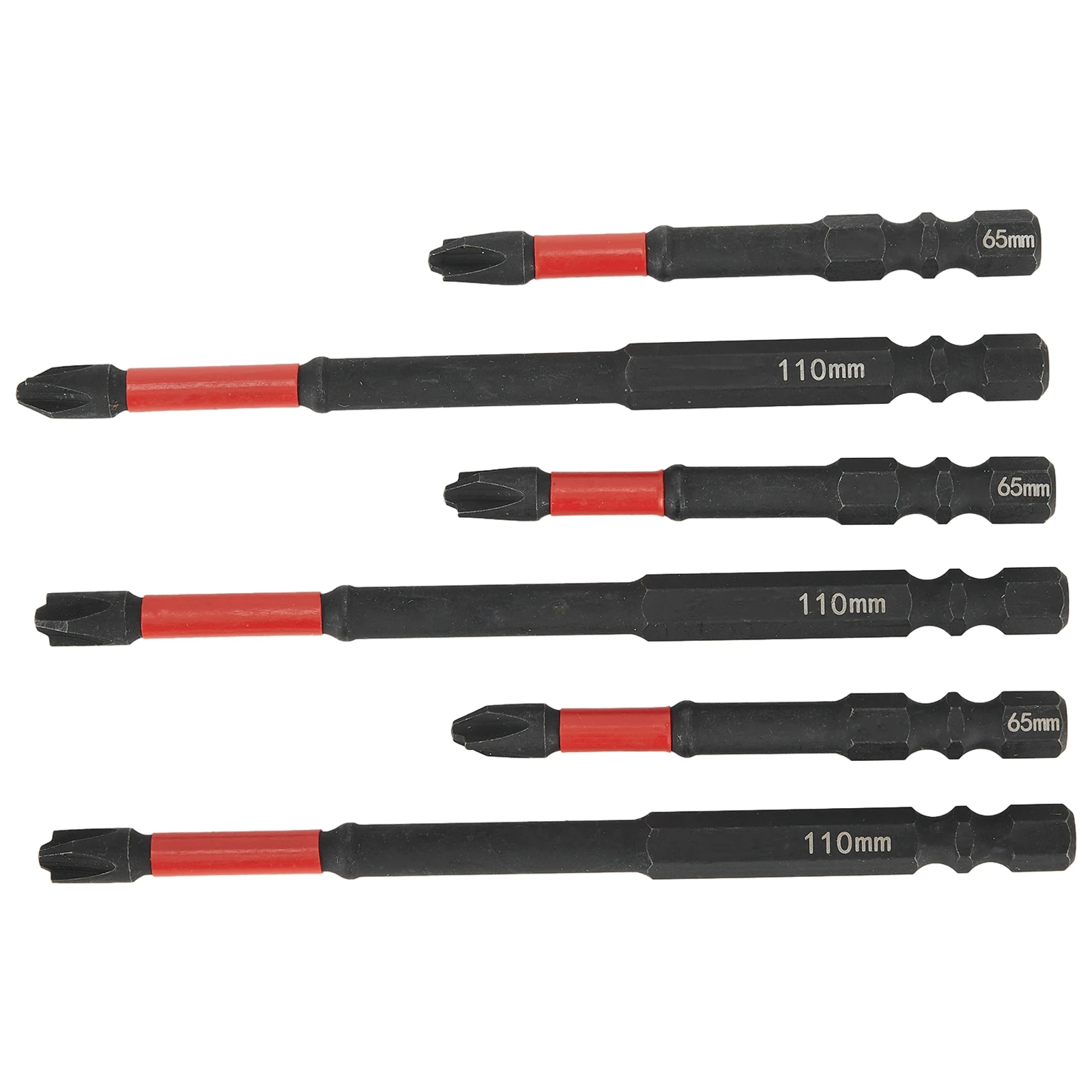 6Pcs Screwdriver Bits FPH2 65/110mm Magnetic Special Slotted Cross Head For Electrician Socket Switch Circuit Breakers Repairing
6Pcs Screwdriver Bits FPH2 65/110mm Magnetic Special Slotted Cross Head For Electrician Socket Switch Circuit Breakers Repairing