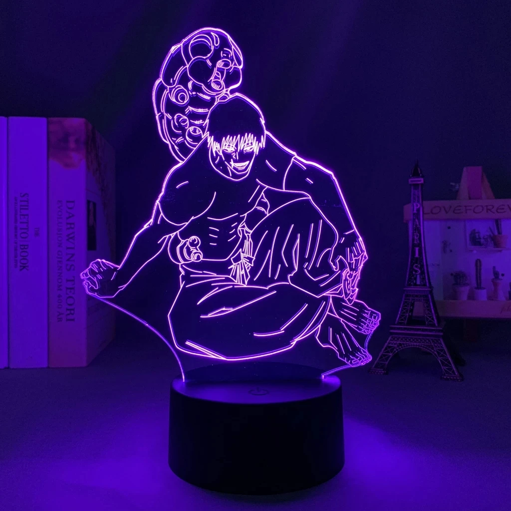 Manga Led Light Jujutsu Kaisen Toji Fushiguro for Bedroom Decor Night Light Jujutsu Kaisen Gift Acrylic Anime 3d Lamp Room Decor
Manga Led Light Jujutsu Kaisen Toji Fushiguro for Bedroom Decor Night Light Jujutsu Kaisen Gift Acrylic Anime 3d Lamp Room Decor