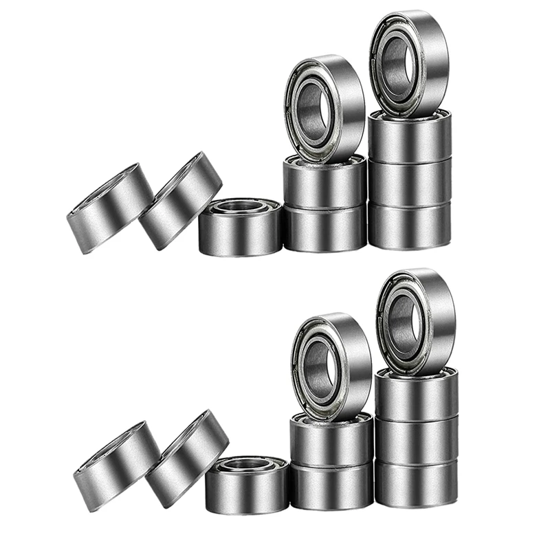 20Pcs MR106-ZZ Bearing 6 X 10 X 3Mm Metal Shielded Ball Bearing Pre-Lubricated With Grease Radial Ball Bearing
20Pcs MR106-ZZ Bearing 6 X 10 X 3Mm Metal Shielded Ball Bearing Pre-Lubricated With Grease Radial Ball Bearing