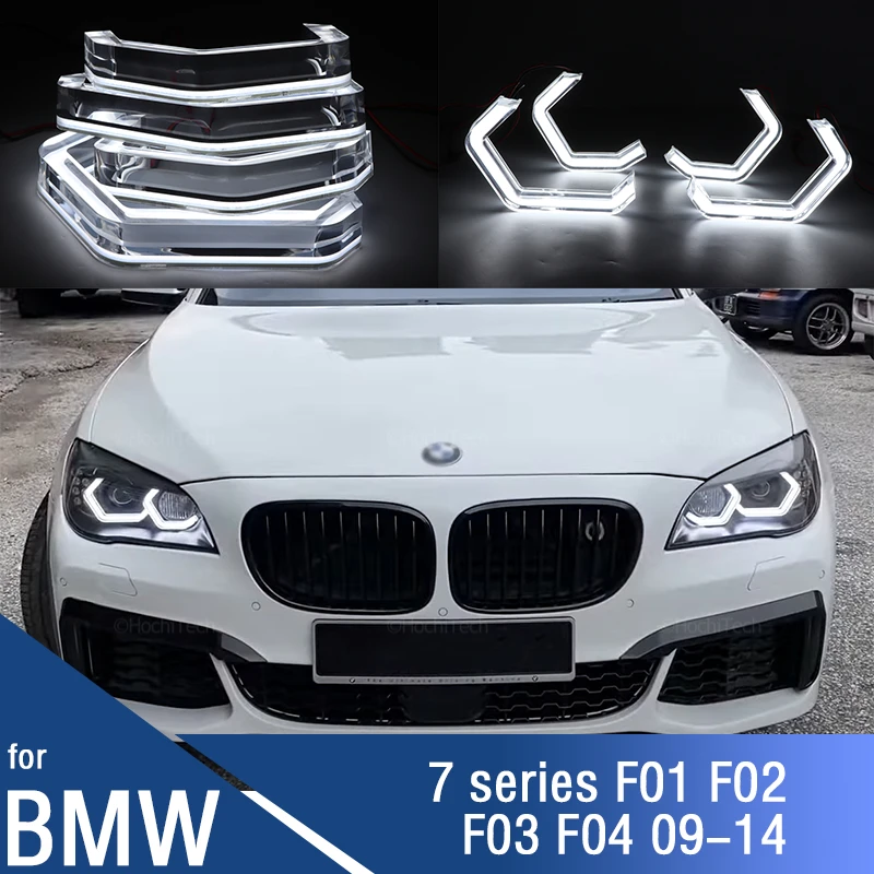 Для BMW 7 серии F01 F02 F03 F04 730i 730Li 740i 750i 750Li 760i 730d 09-14, светодиодная подсветка с кристаллами M4 в знакомом стиле «ангельские глазки»
Для BMW 7 серии F01 F02 F03 F04 730i 730Li 740i 750i 750Li 760i 730d 09-14, светодиодная подсветка с кристаллами M4 в знакомом стиле «ангельские глазки»