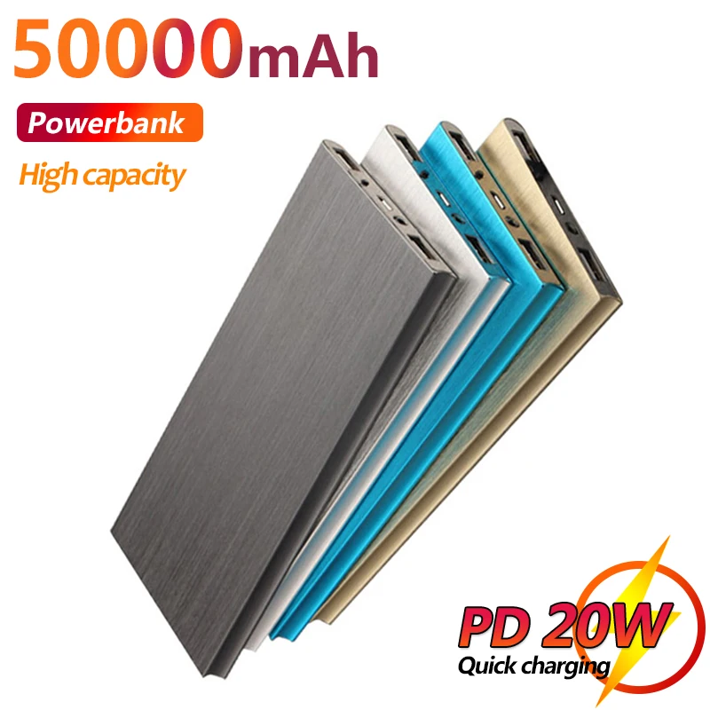 50000mAh Power Bank Fast Charging External Battery Charger with 2 USB LED Flashlight for Samsung IPhone Xiaomi
50000mAh Power Bank Fast Charging External Battery Charger with 2 USB LED Flashlight for Samsung IPhone Xiaomi