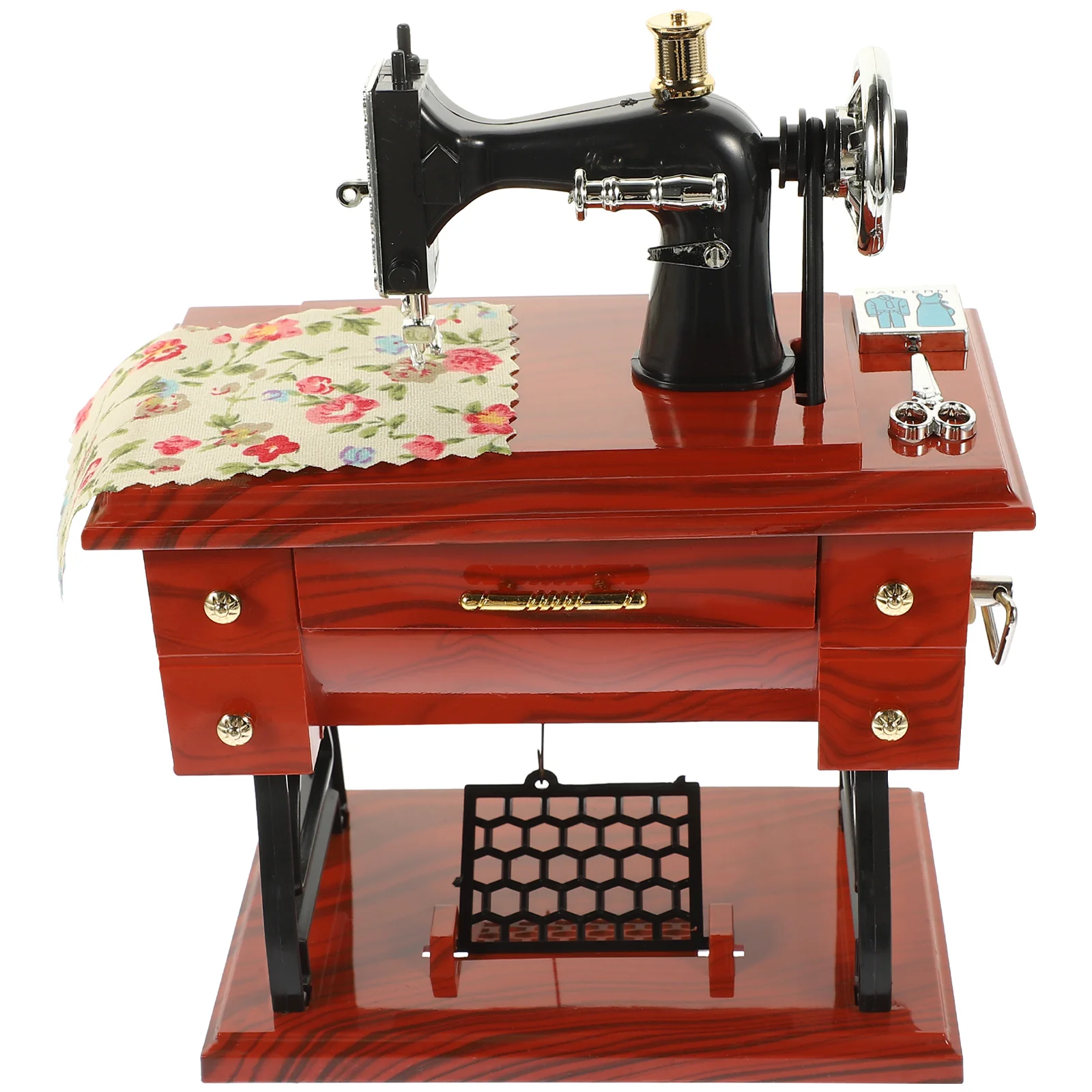 Music Machine Box Sewing Vintage Sartorius Mini Musical Toy Decor Simulation Sweing Model Cranked Hand Mechanism Statue Retro
Music Machine Box Sewing Vintage Sartorius Mini Musical Toy Decor Simulation Sweing Model Cranked Hand Mechanism Statue Retro