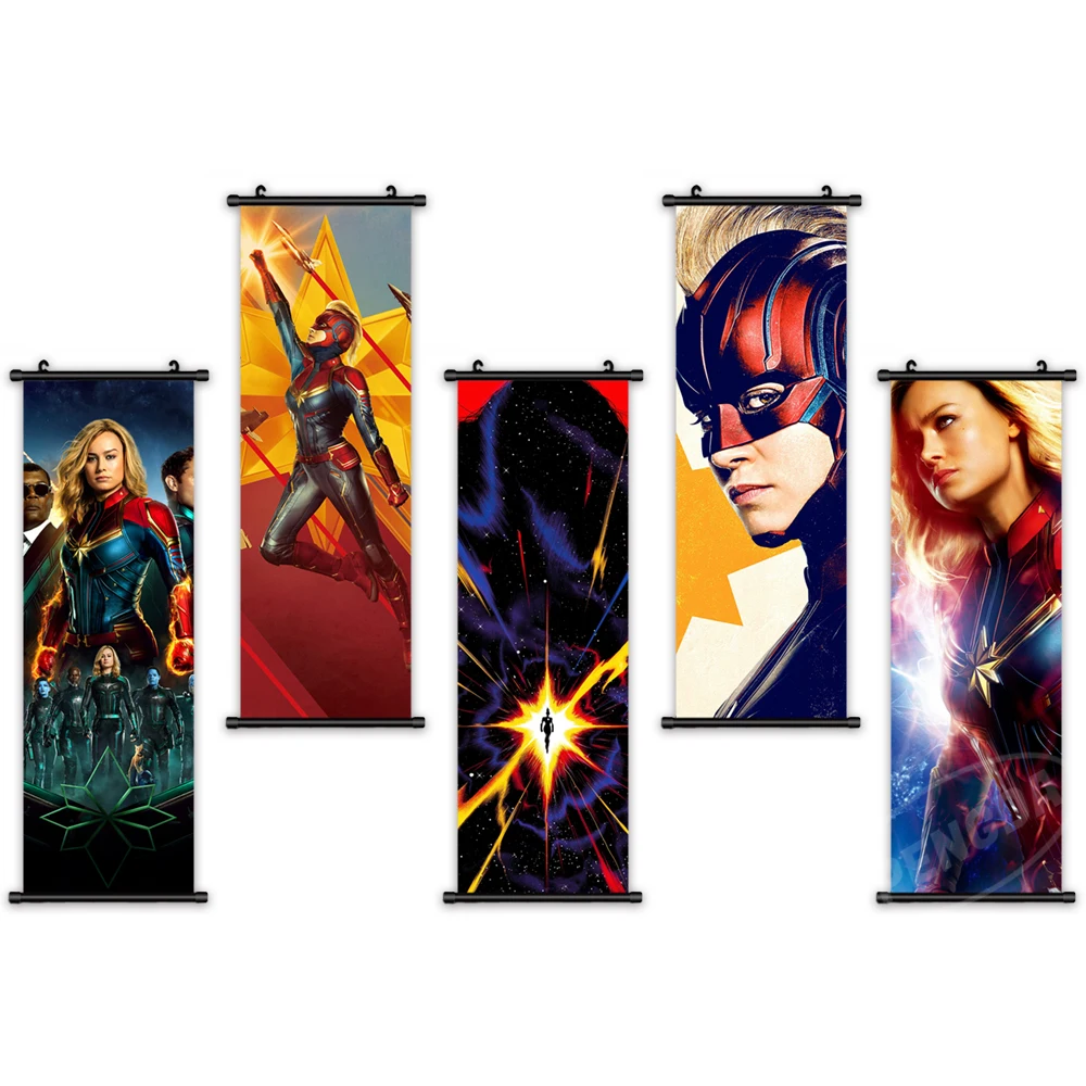 Wall Art Canvas Pictures Captain Marvel Poster Plastic Scroll Hanging Movie Painting Disney Print Home Decoration Living Room
Wall Art Canvas Pictures Captain Marvel Poster Plastic Scroll Hanging Movie Painting Disney Print Home Decoration Living Room