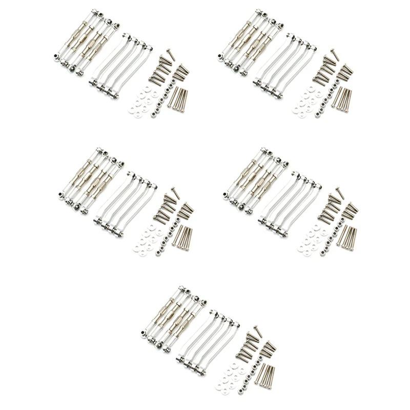 40X Metal Chassis Pull Rods Link Suspension Tie Rod For MN D90 D91 D96 D99 D99S MN90 MN99S 1/12 Silver
40X Metal Chassis Pull Rods Link Suspension Tie Rod For MN D90 D91 D96 D99 D99S MN90 MN99S 1/12 Silver
