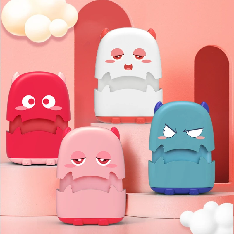 Multiple Styles Are Available Children Cute Little Monster Shape Custom Personal Name Stamp Photosensitive Stamp Non-fading Gift
Multiple Styles Are Available Children Cute Little Monster Shape Custom Personal Name Stamp Photosensitive Stamp Non-fading Gift