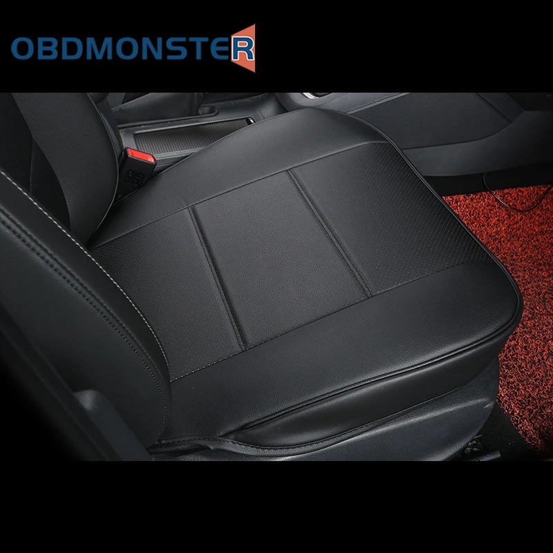 Universal Car Seat Cover Breathable PU Leather Seat Cushion Protector Front Seat Pad Anti Slip Mat Four Seasons Auto Accessories
Universal Car Seat Cover Breathable PU Leather Seat Cushion Protector Front Seat Pad Anti Slip Mat Four Seasons Auto Accessories