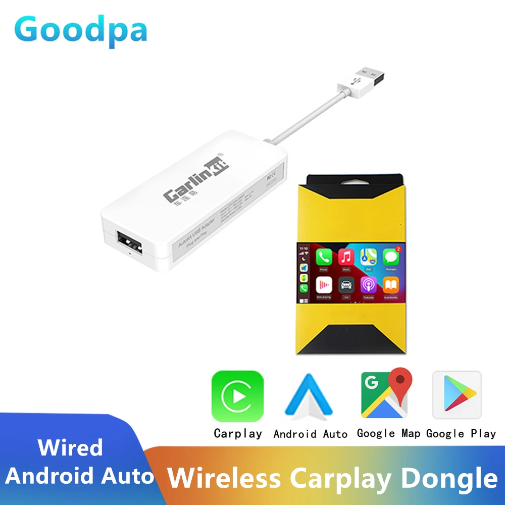Carlinkit Wireless Applepie Carplay Dongle Android Auto Carplay Smart Link USB Dongle Adapter For Navigation Media Player
Carlinkit Wireless Applepie Carplay Dongle Android Auto Carplay Smart Link USB Dongle Adapter For Navigation Media Player