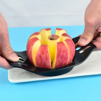 Stainless Steel Apple Cutter Slice Apples in Seconds with this 1pc Stainless Steel Apple Cutter