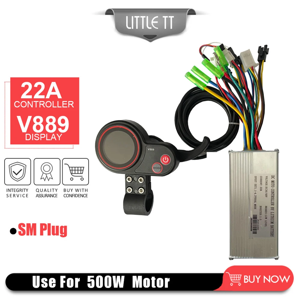 Dual Mode Controller Controller 36/48V 500/750W 6 Pins Accessories Parts Plastic+Metal 22A Outdoor Sports Durable
Dual Mode Controller Controller 36/48V 500/750W 6 Pins Accessories Parts Plastic+Metal 22A Outdoor Sports Durable